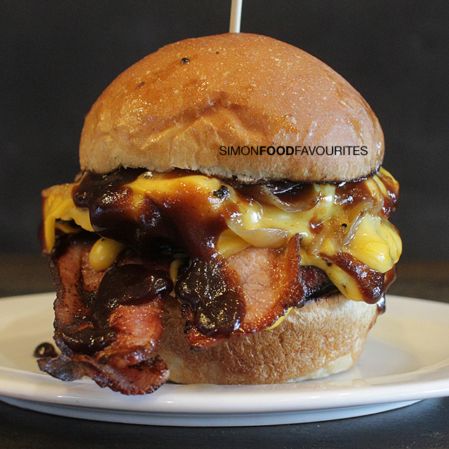Double Bacon Cheeseburger of The Milk Bar by Cafe Ish