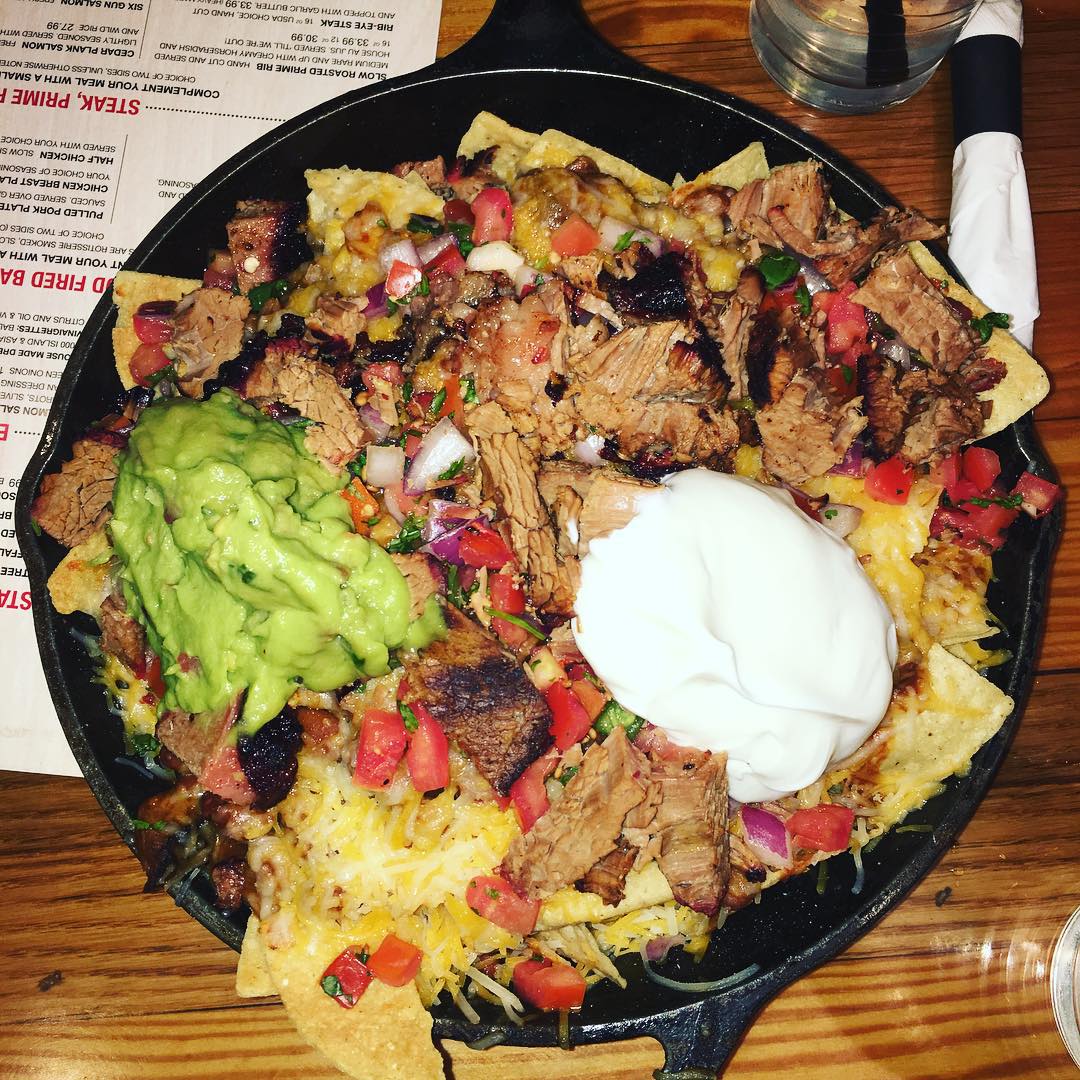 Buffalo Nachos of No Name Saloon