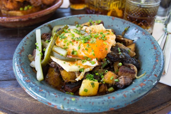 Smoked Brisket and Potato Hash @ The Old Crow.jpg