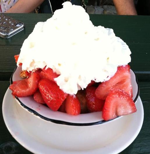 Strawberry Shortcake at Boccali's