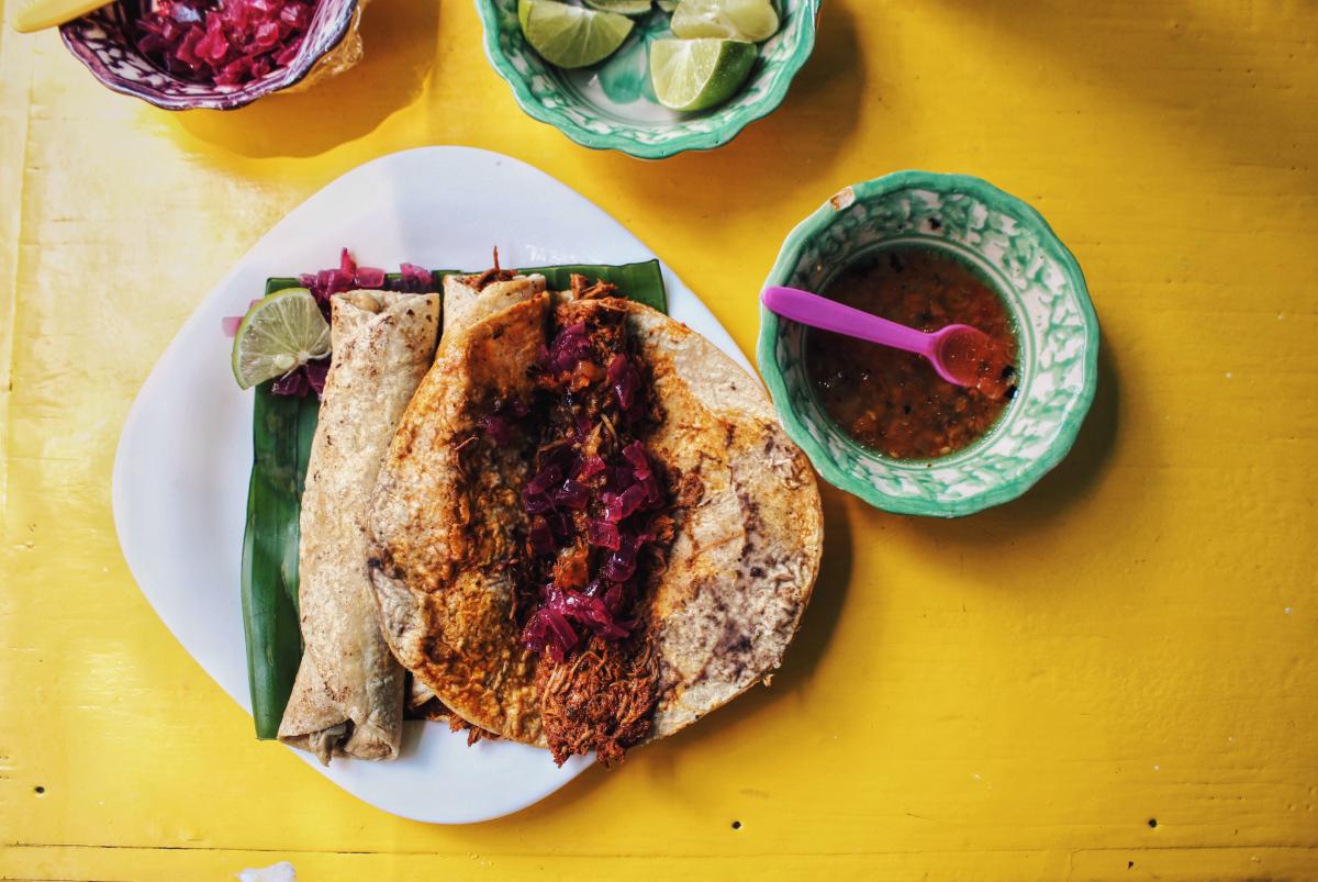 Tacos de Cochinita Pibil @ El Habanerito