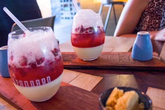 Vanilla Panna Cotta, Strawberry and Lemonade @ The Standard.jpg